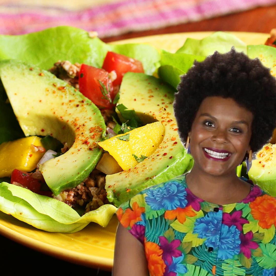 How To Make Raw Pecan Tacos With Tabitha Brown Recipe by Tasty