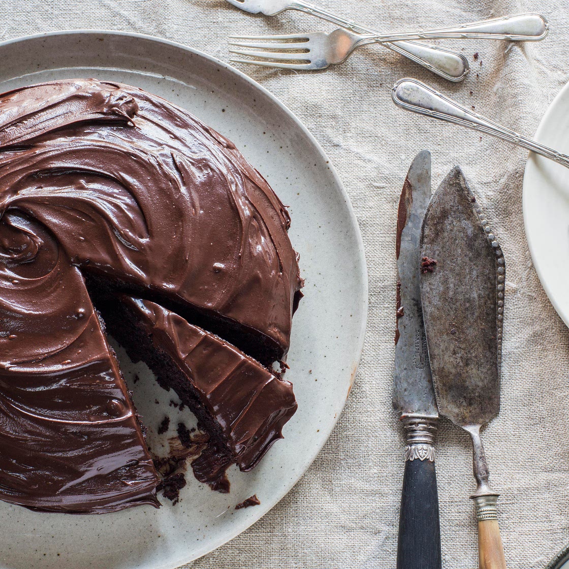 Crazy Italian chocolate cake (egg free chocolate cake) - ChelseaWinter.co.nz