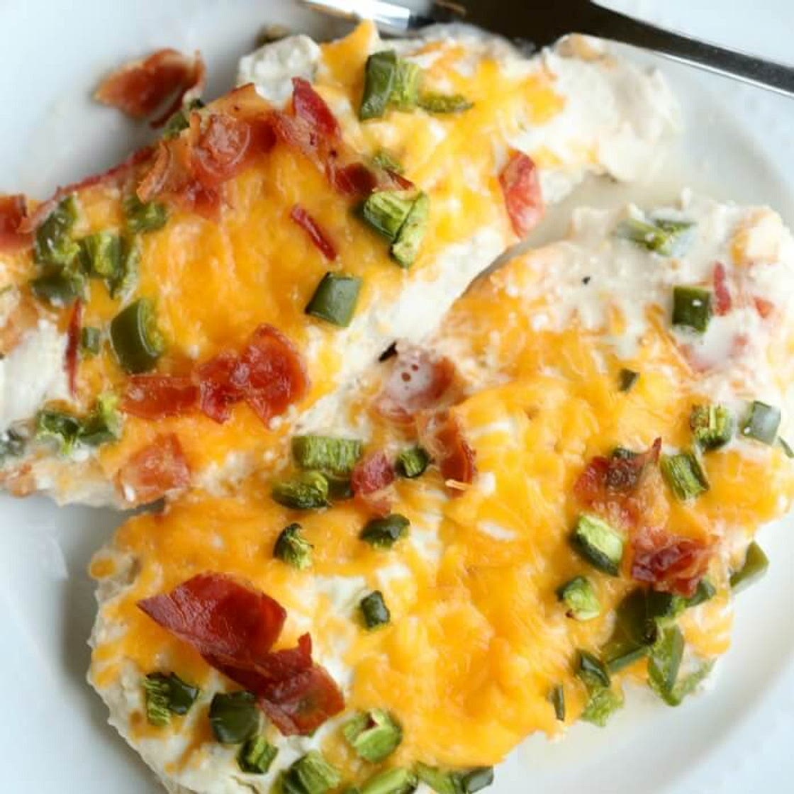 Keto Jalapeño popper chicken