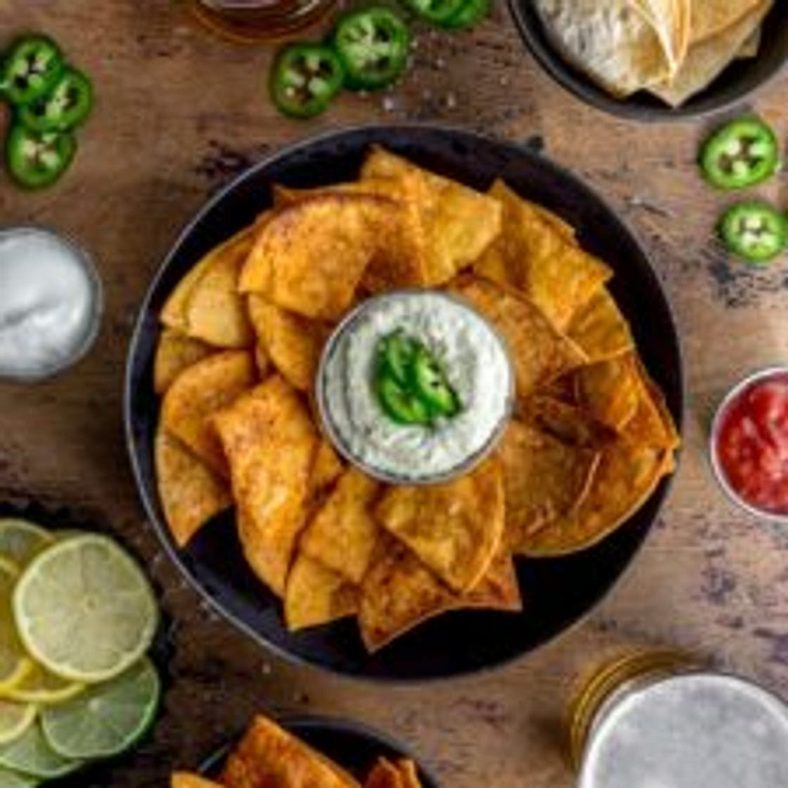 How to Make Air Fryer Tortilla Chips (with five flavour options!)