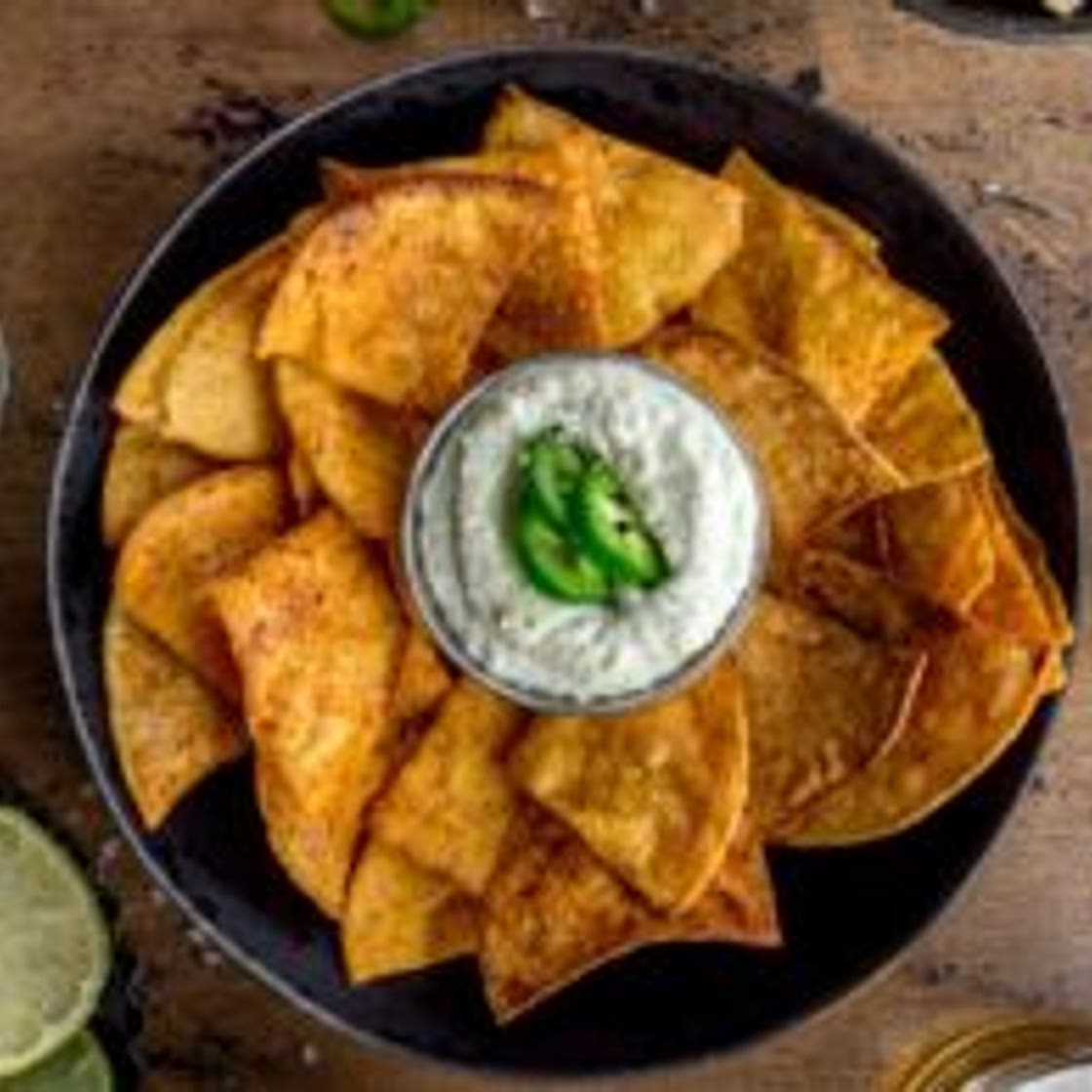 How to Make Air Fryer Tortilla Chips (with five flavour options!)