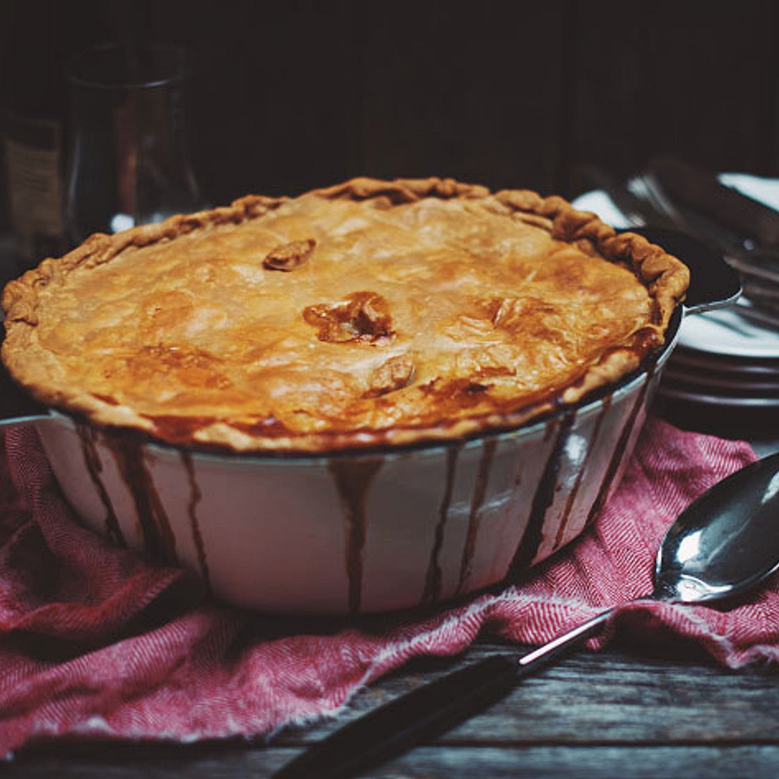 Lac-Saint-Jean inspired tourtière (meat pie)