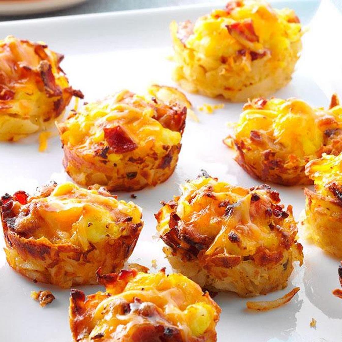 Scrambled Egg Hash Brown Cups