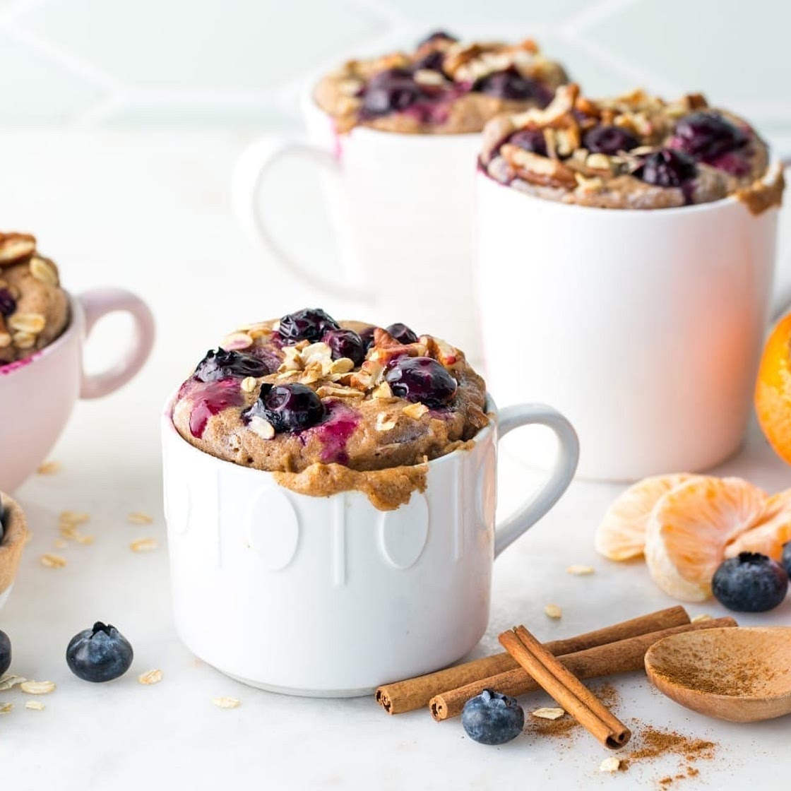 Blueberry Breakfast Mug Cake | MyFitnessPal