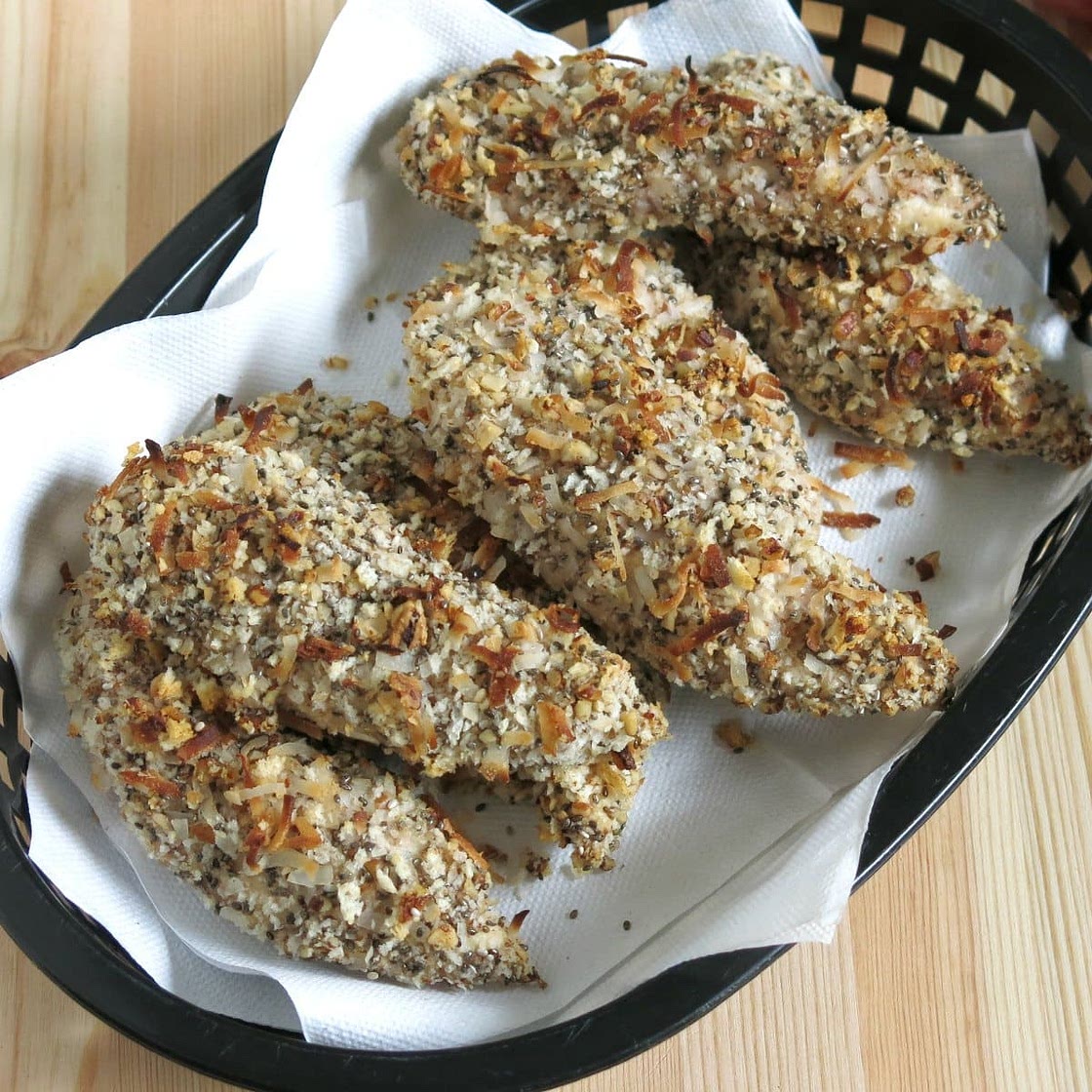 Healthy Chicken Tenders {Baked or Air Fryer} Recipe