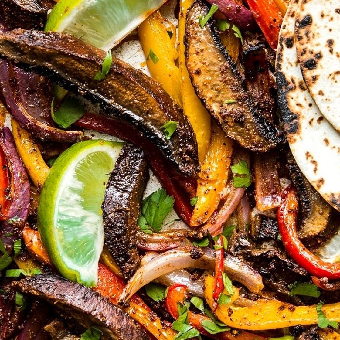 Portobello Mushroom Fajitas