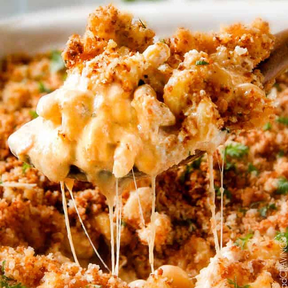 Million Dollar Macaroni and Cheese Casserole (Video)
