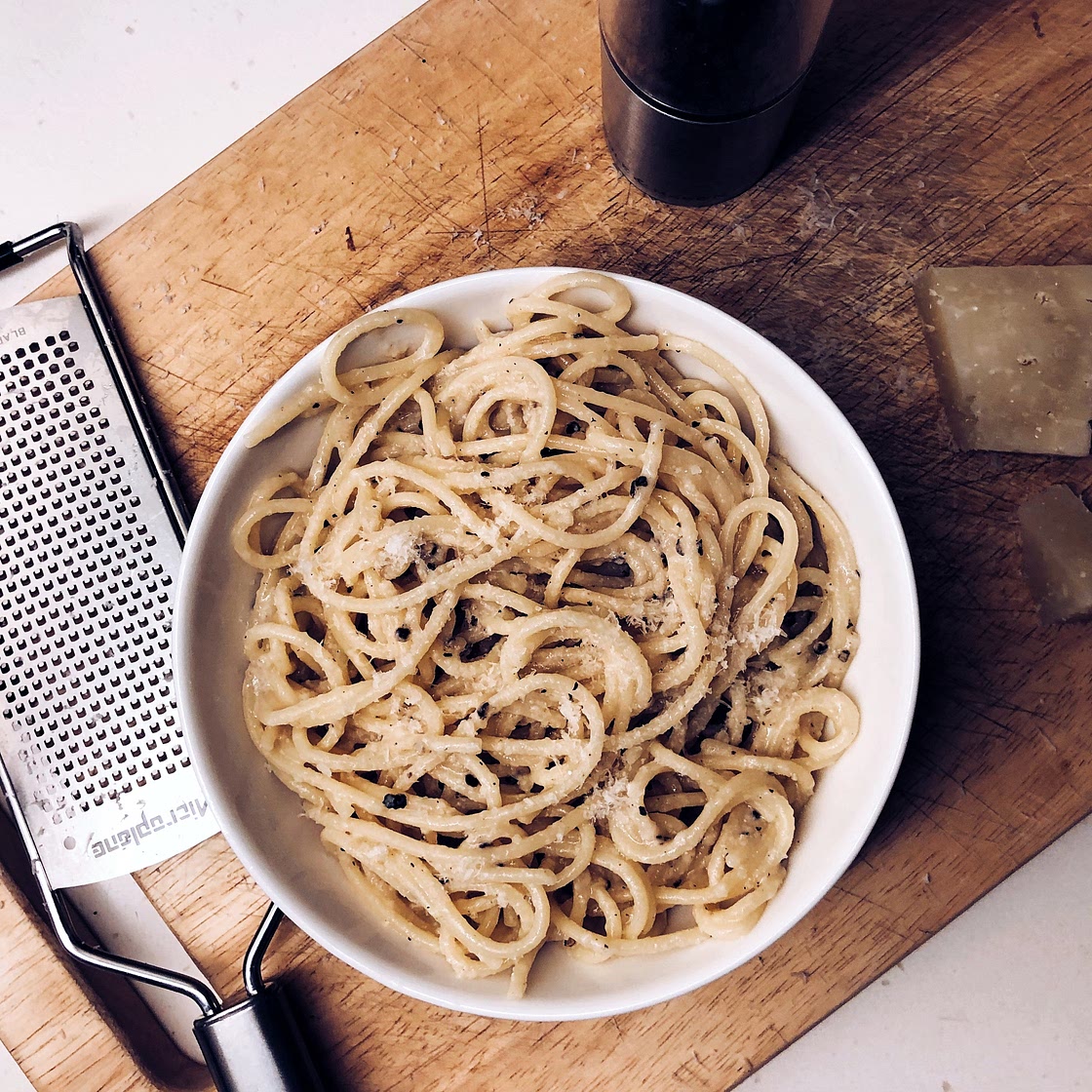 Three-ingredient Cacio e Pepe -