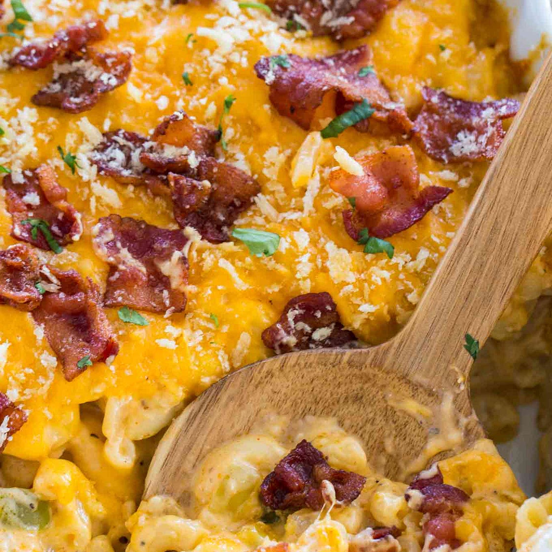 Cheesy Crack Chicken Casserole