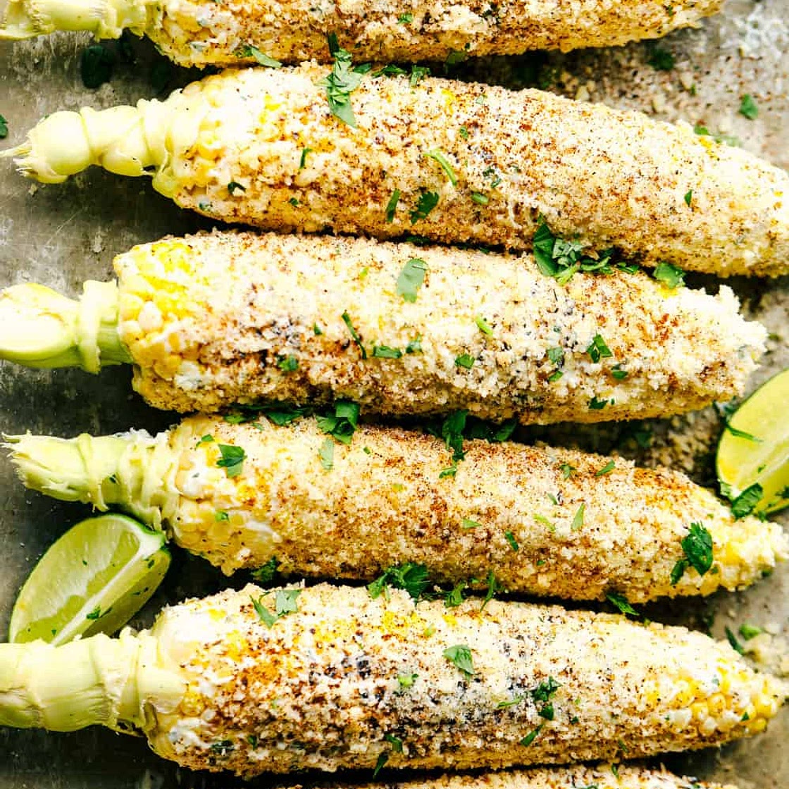 Grilled Mexican Street Corn