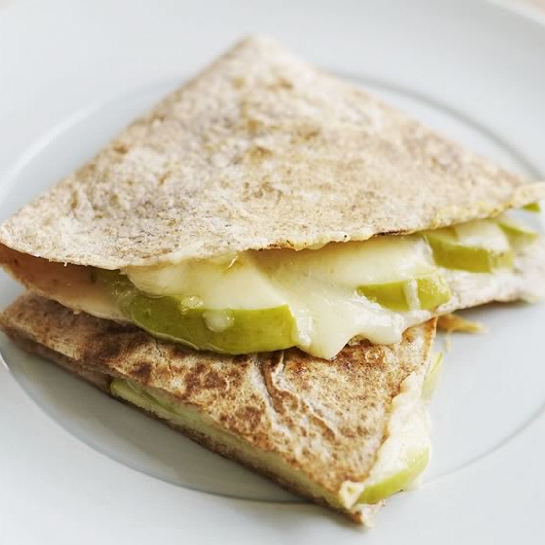 Cheddar-Apple Quesadilla
