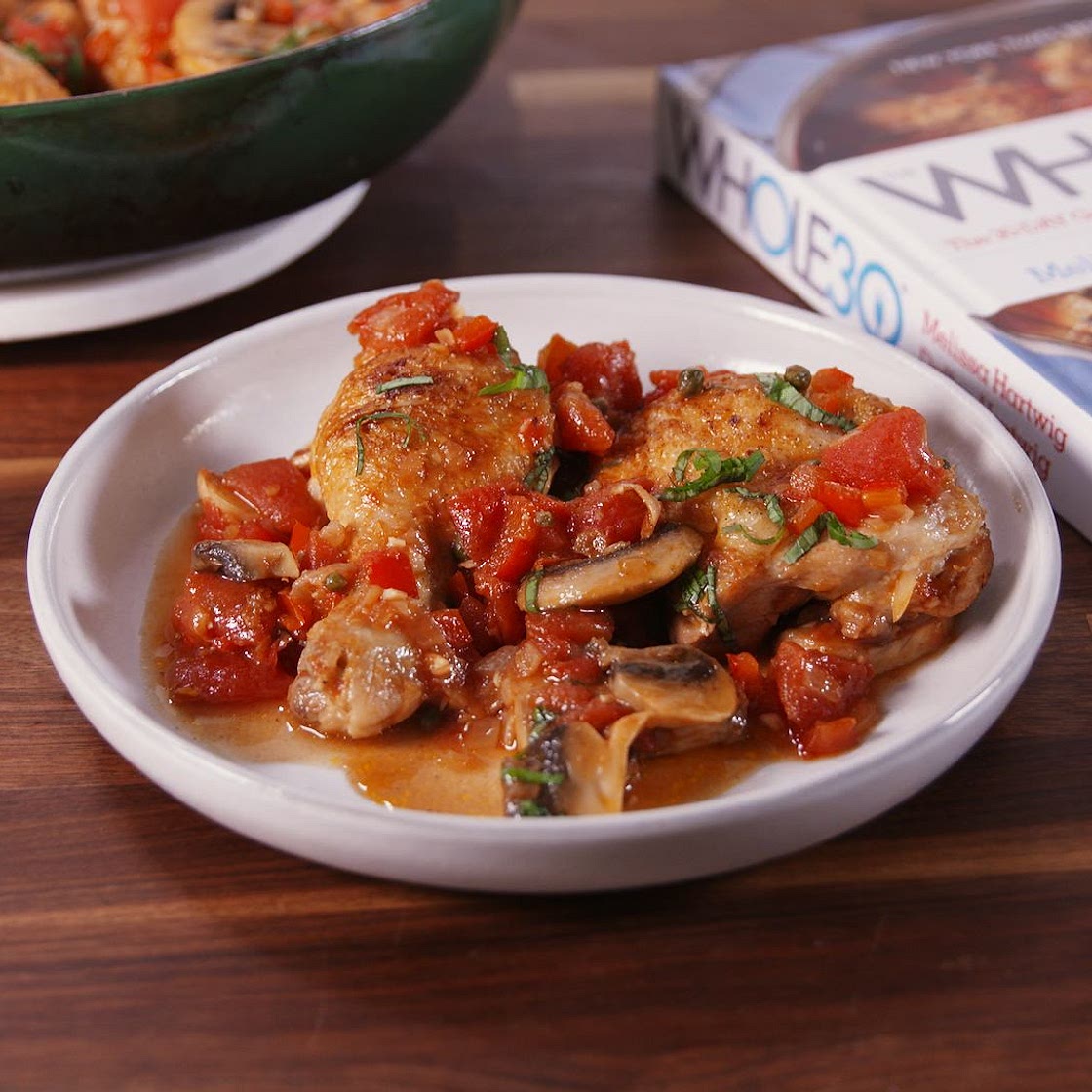 Whole 30 Chicken Cacciatore