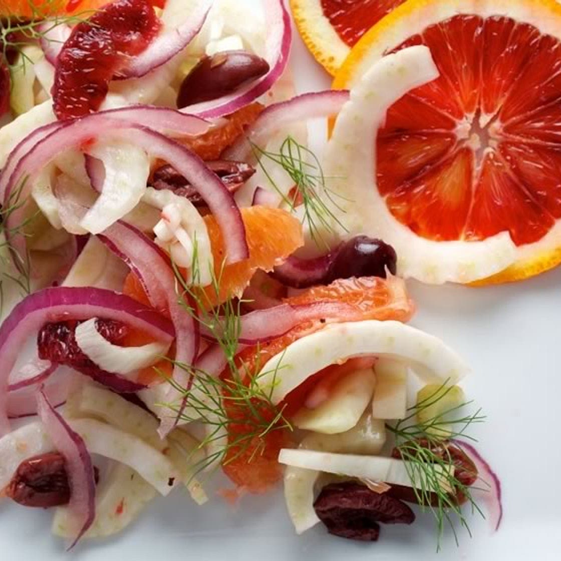 Fennel Salad with Oranges and Olives - Ellie Krieger