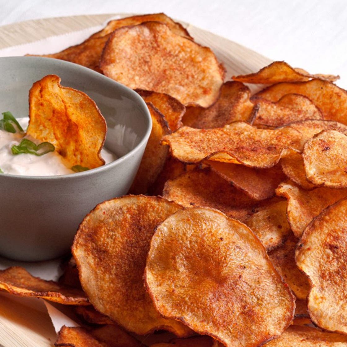 Smoked Paprika Potato Chips - Ellie Krieger
