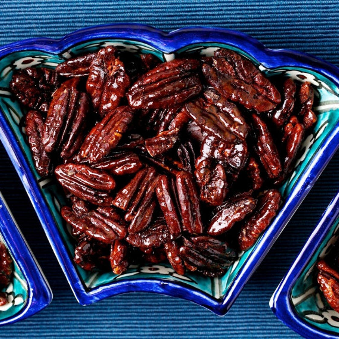 Maple Spiced Glazed Nuts - Ellie Krieger