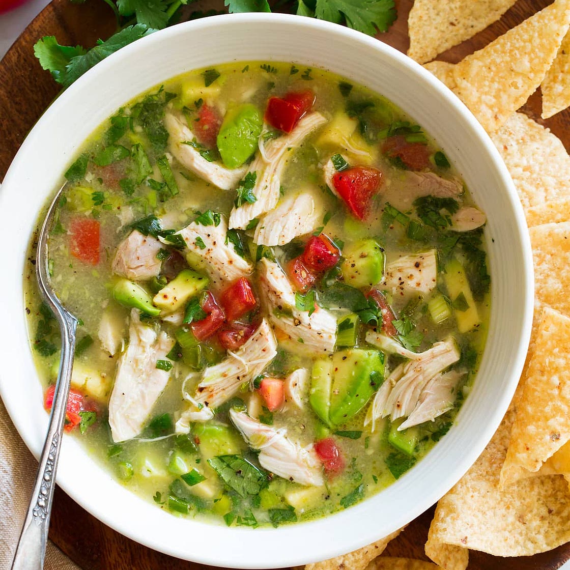 Chicken Avocado Soup