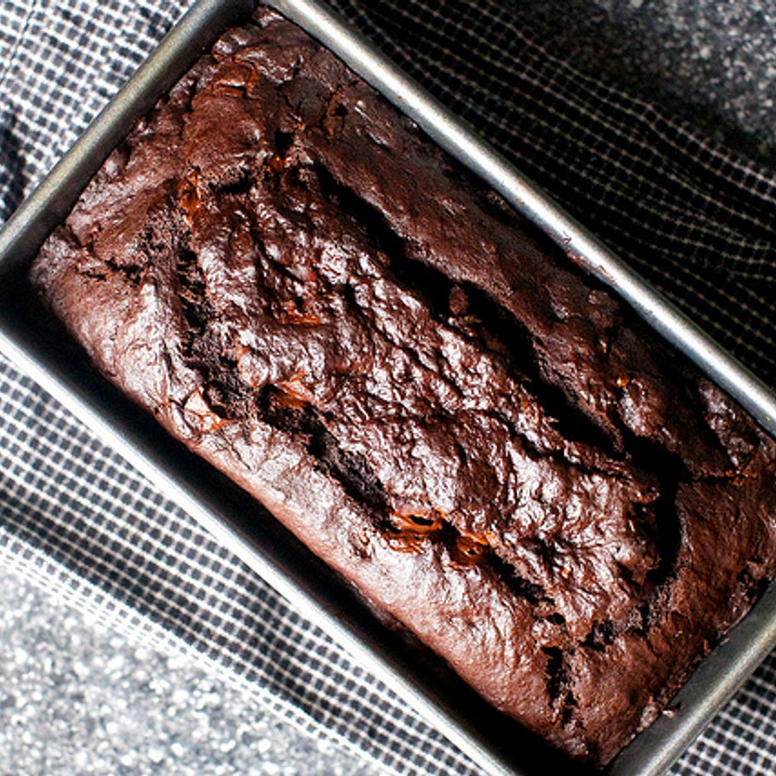 double chocolate banana bread