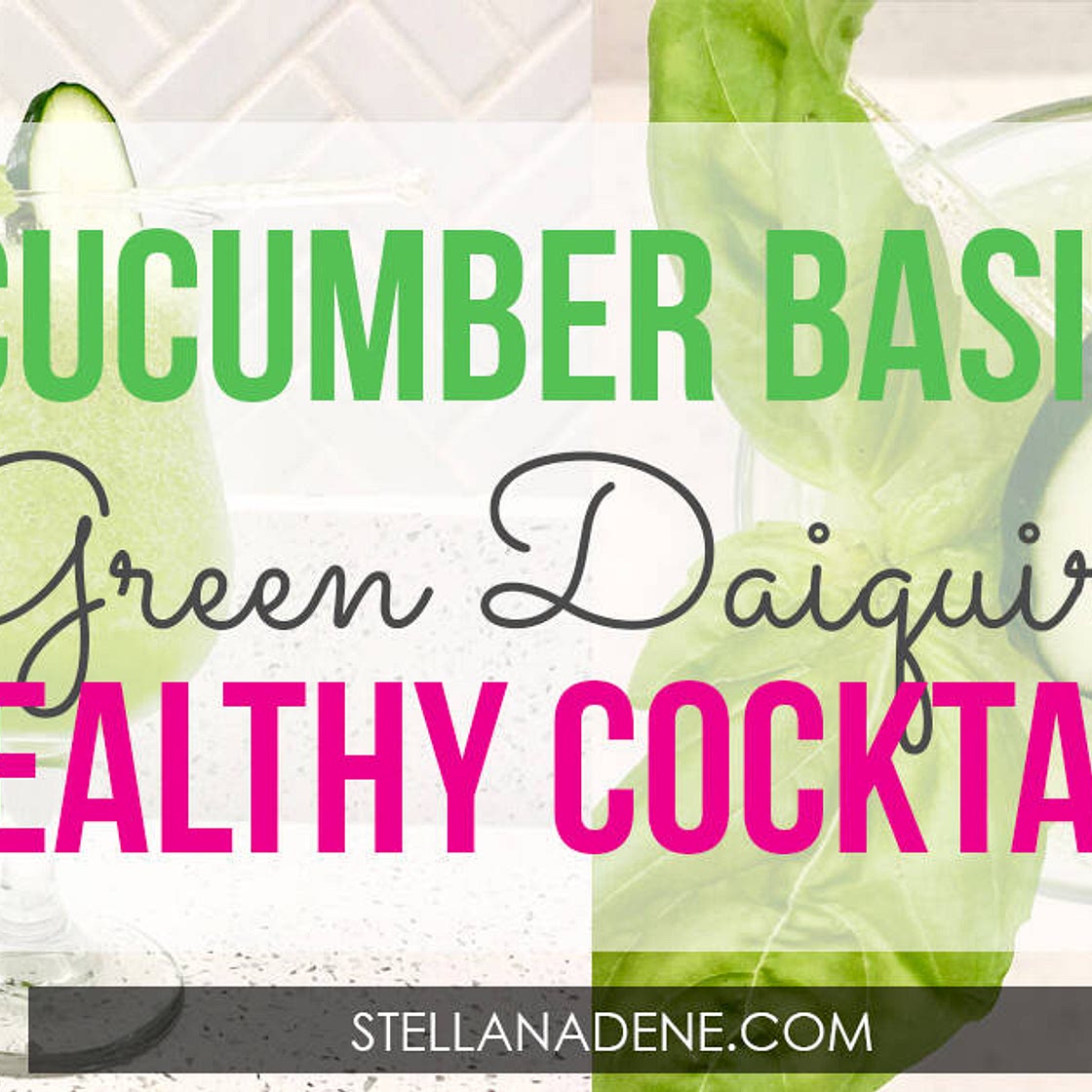 Cucumber Basil Green Daiquiri
