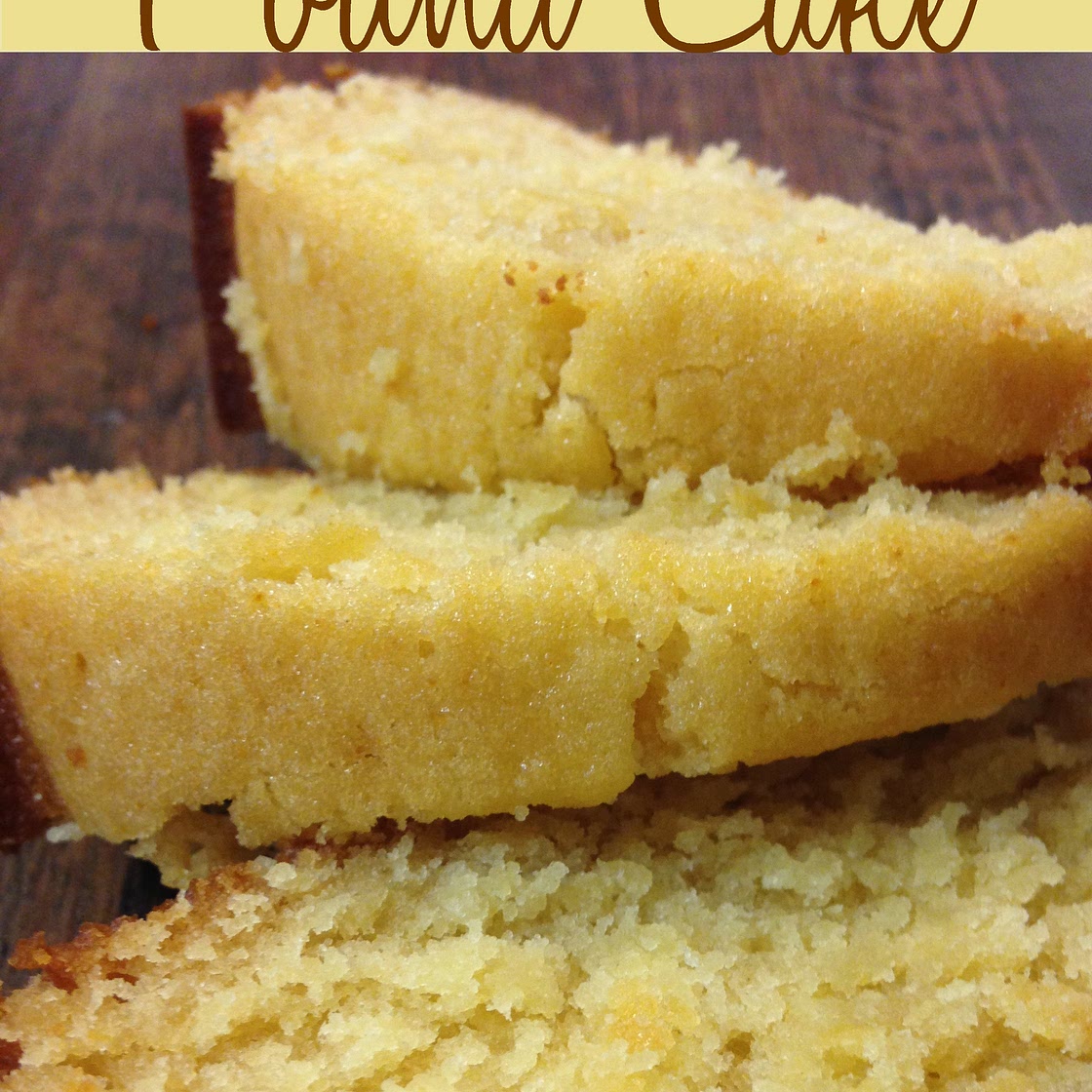 Honey Vanilla Pound Cake