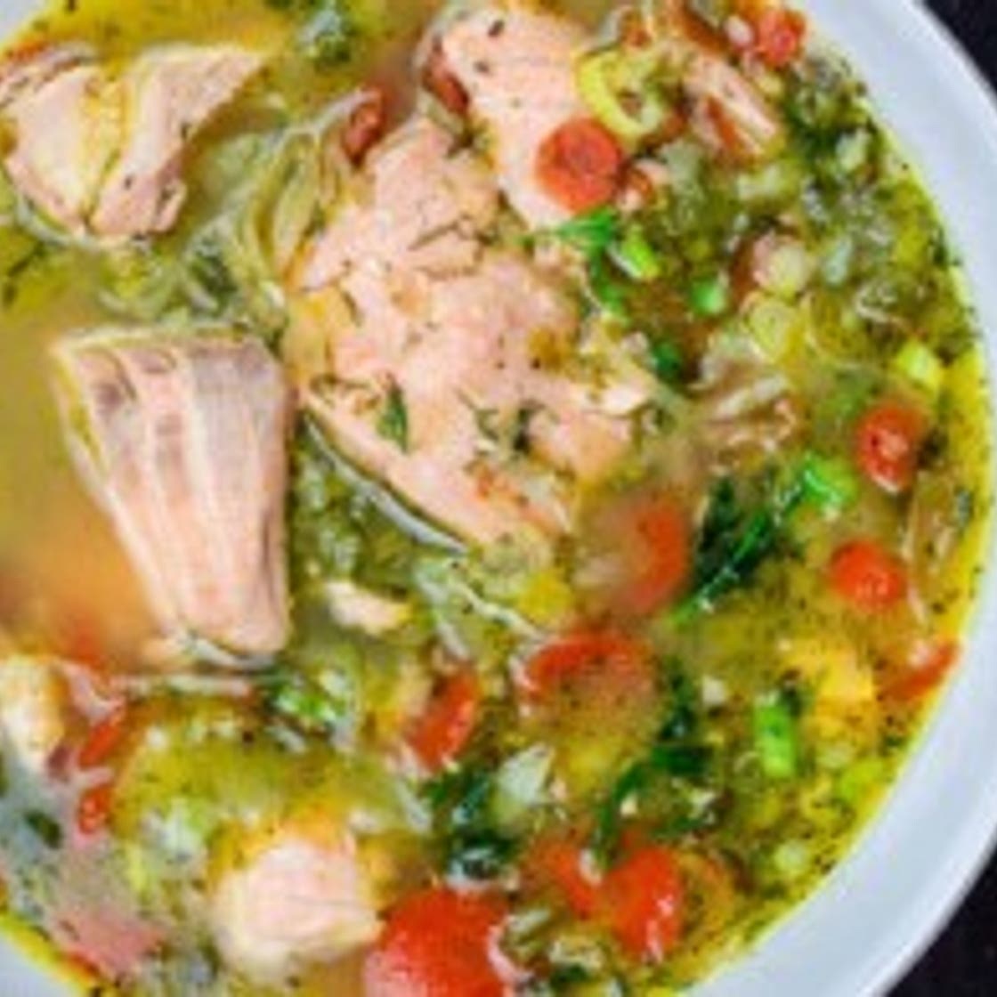 Easy Salmon Soup