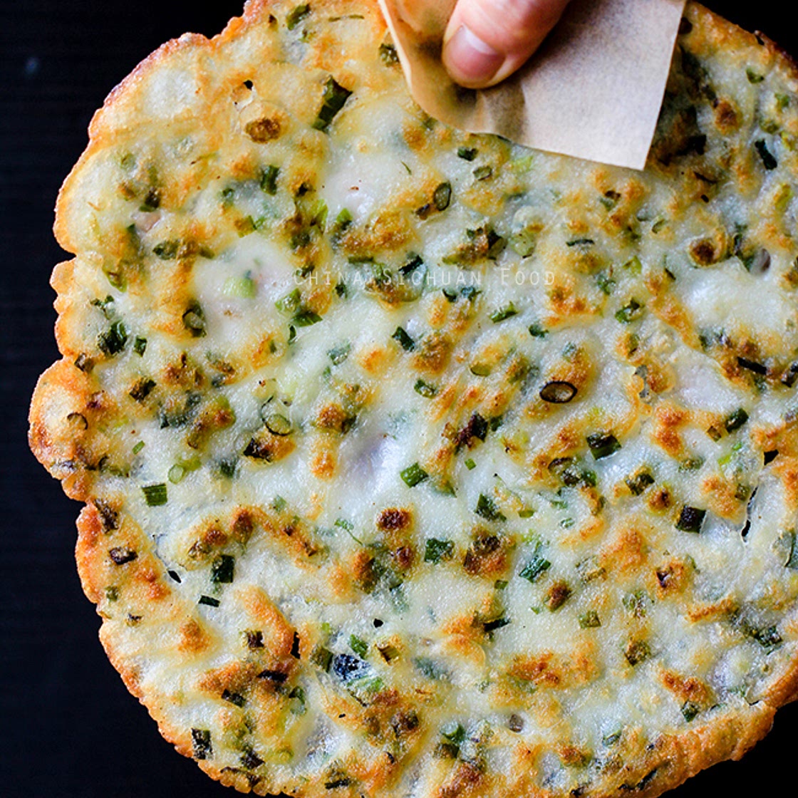 Chinese Scallion Pancake—Simplified Version
