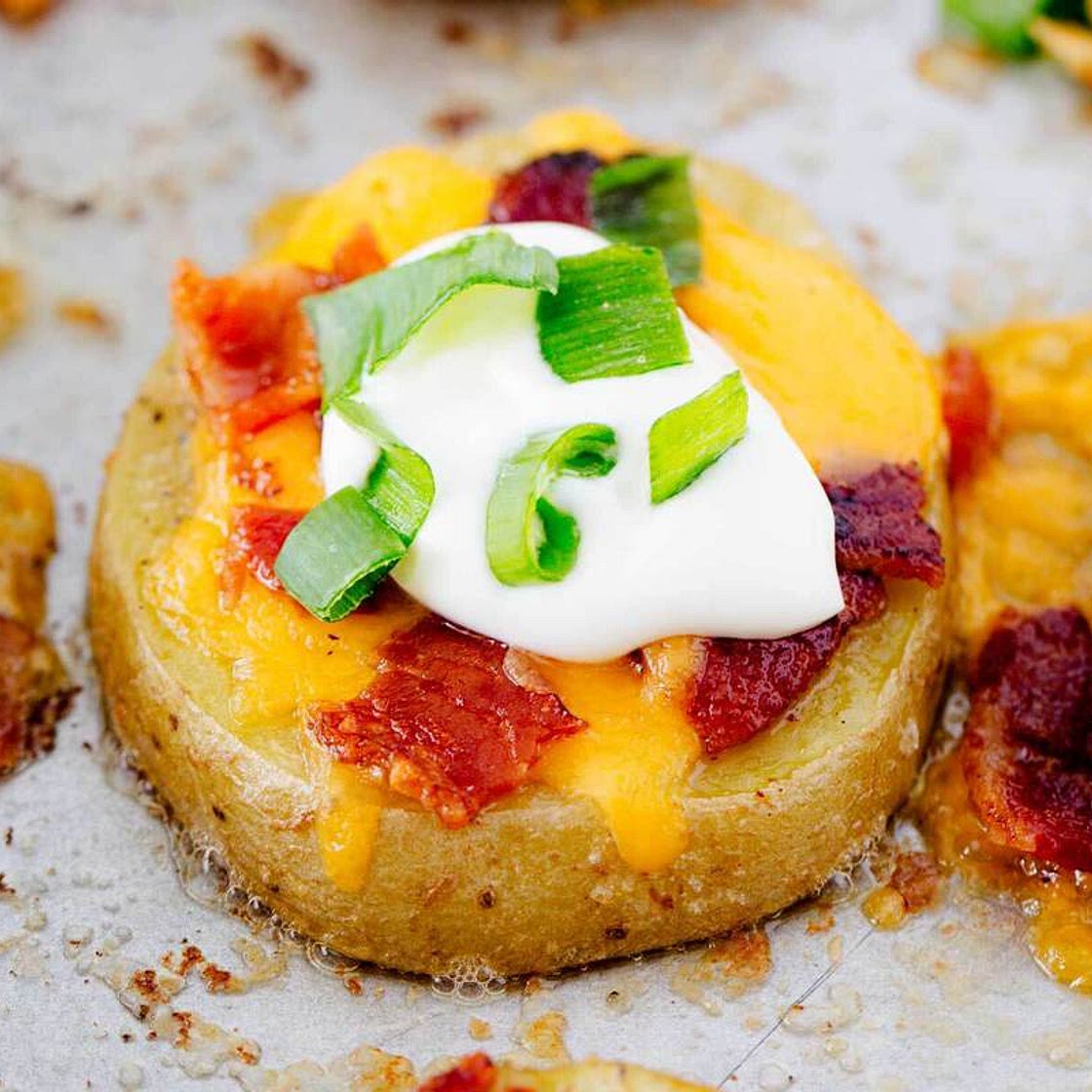 Easy Potato Skins Recipe