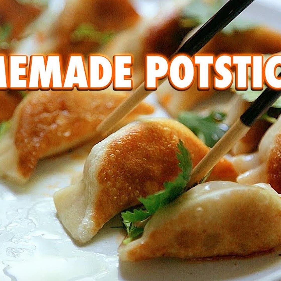 Potstickers Made From Scratch (Pan Fried Dumplings)