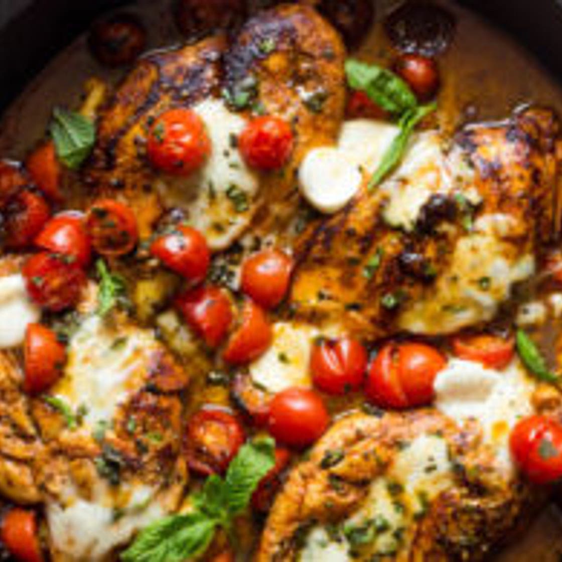 One Pan Balsamic Chicken