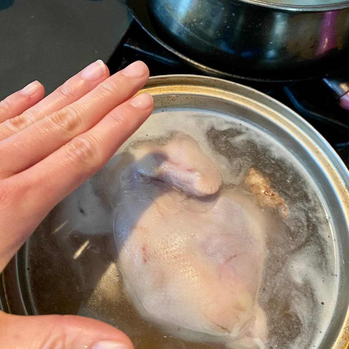 Simple Homestyle Chinese Chicken Broth/Soup