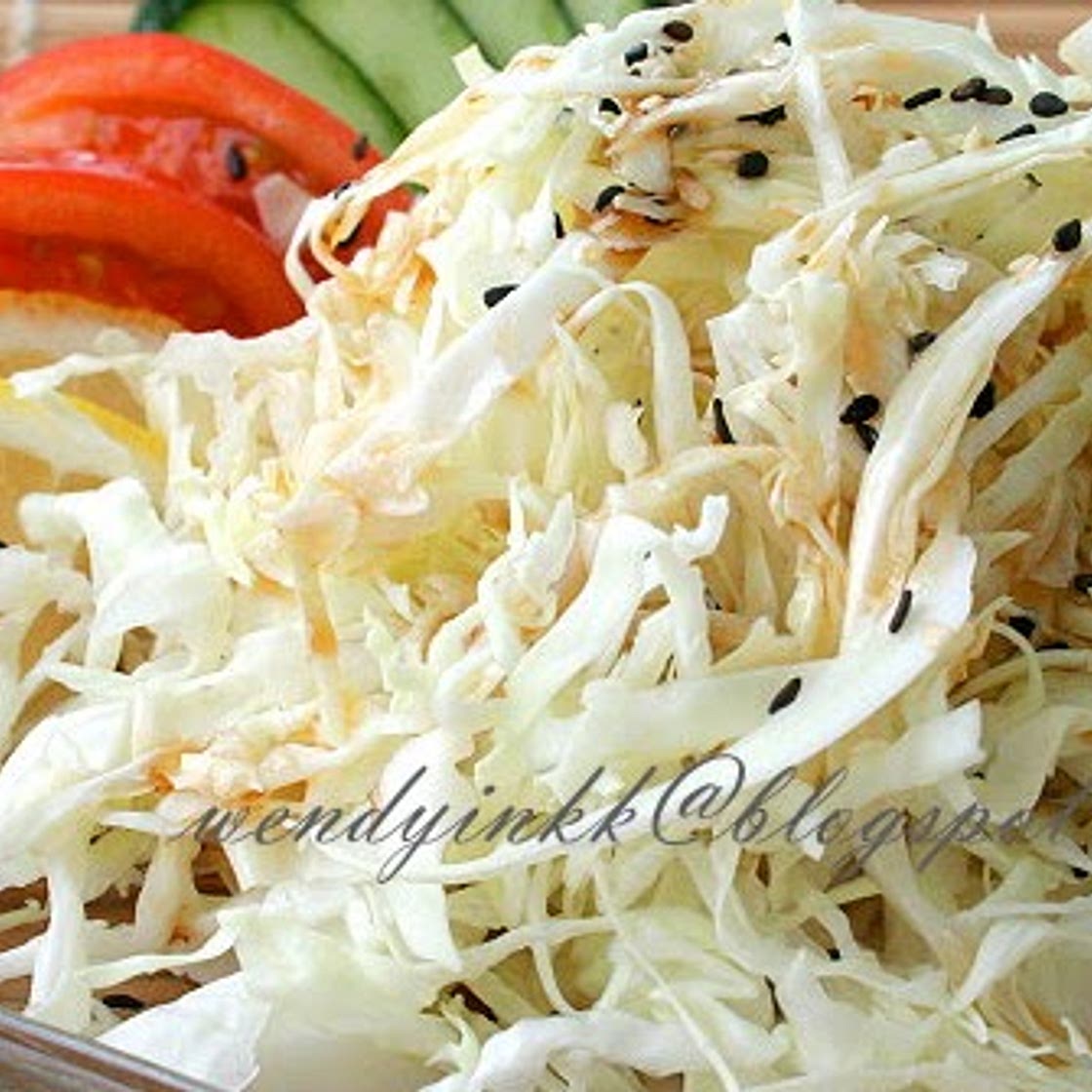 Cabbage Salad with Chuka-fu Dressing