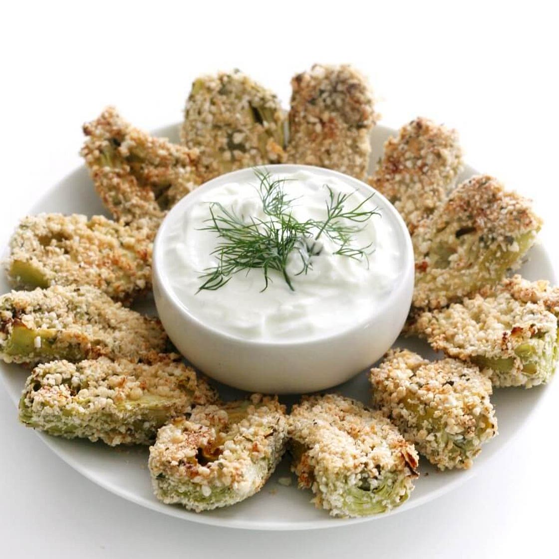 Breaded Air Fryer Artichoke Hearts (Gluten-Free, Vegan, Allergy-Free)