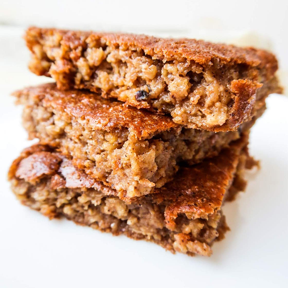 Healthy Breakfast Oatmeal Apple Cake