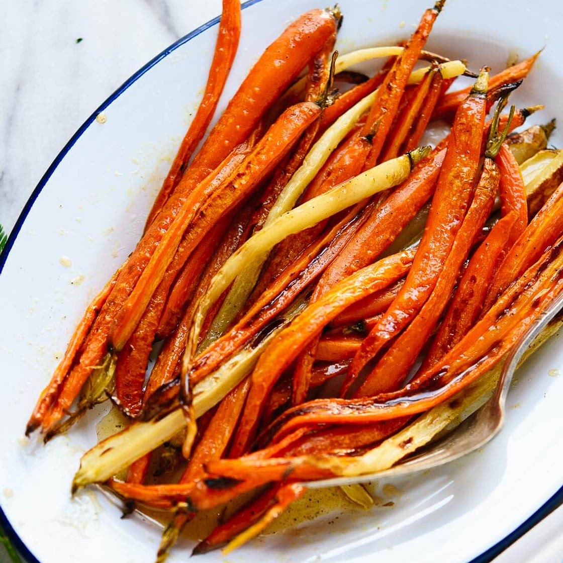 Roasted Carrots with Honey Butter