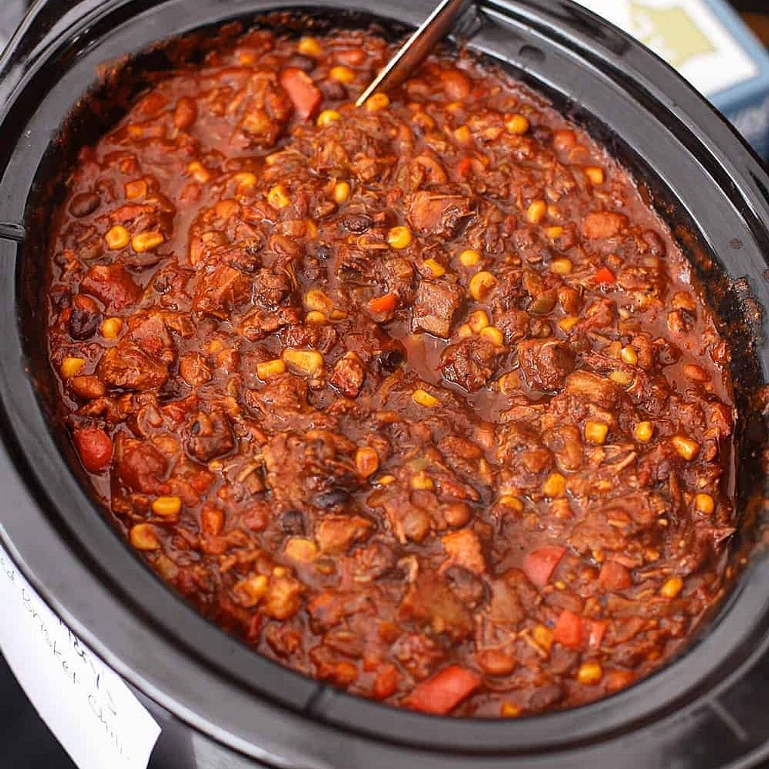 Smoked Brisket Chili (recipe and video)