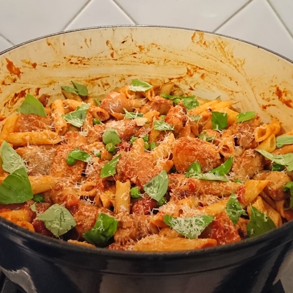 Pasta with Rustic Sauce