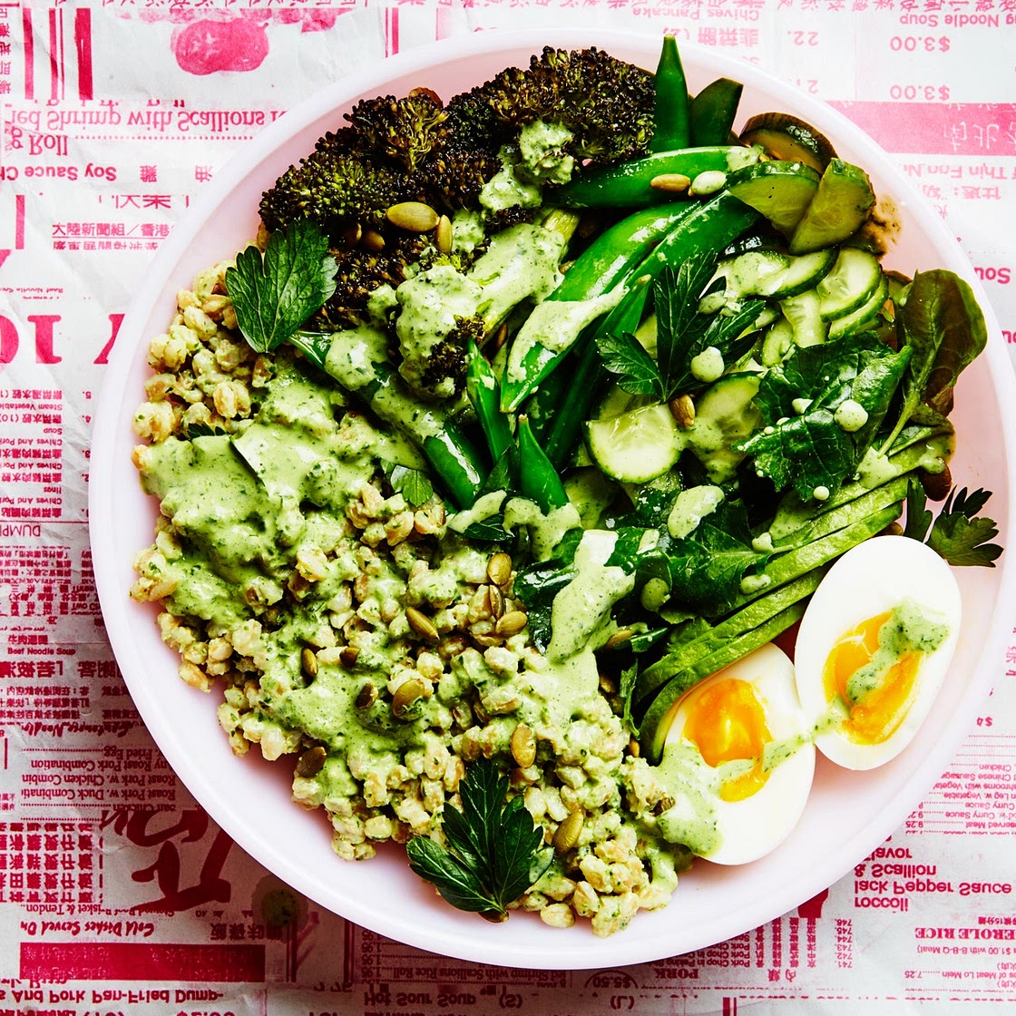 Green Goddess Buddha Bowl