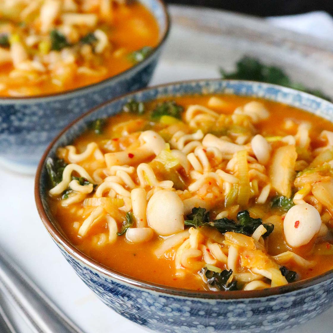 Kimchi Ramen Noodle Soup