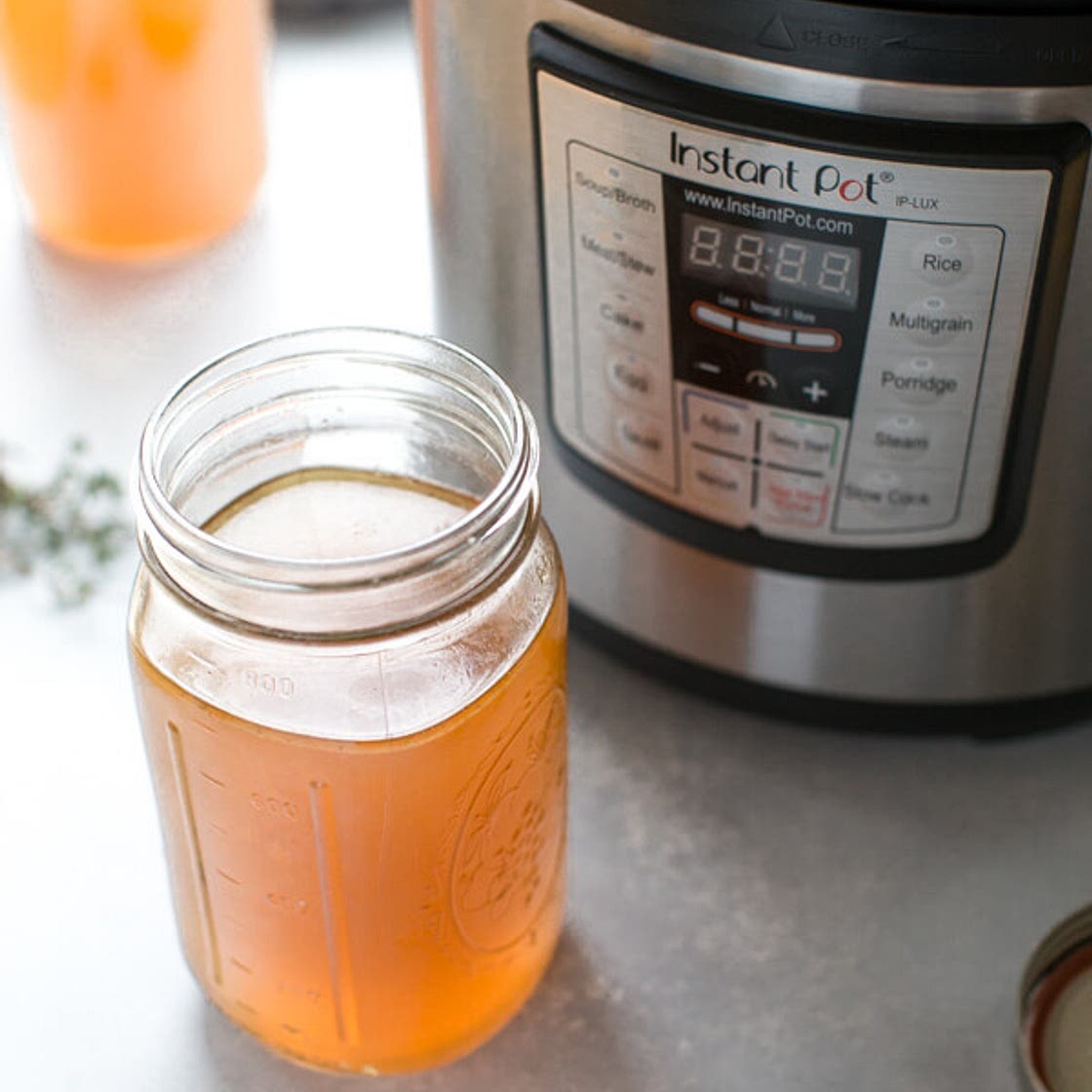 The BEST Instant Pot Bone Broth