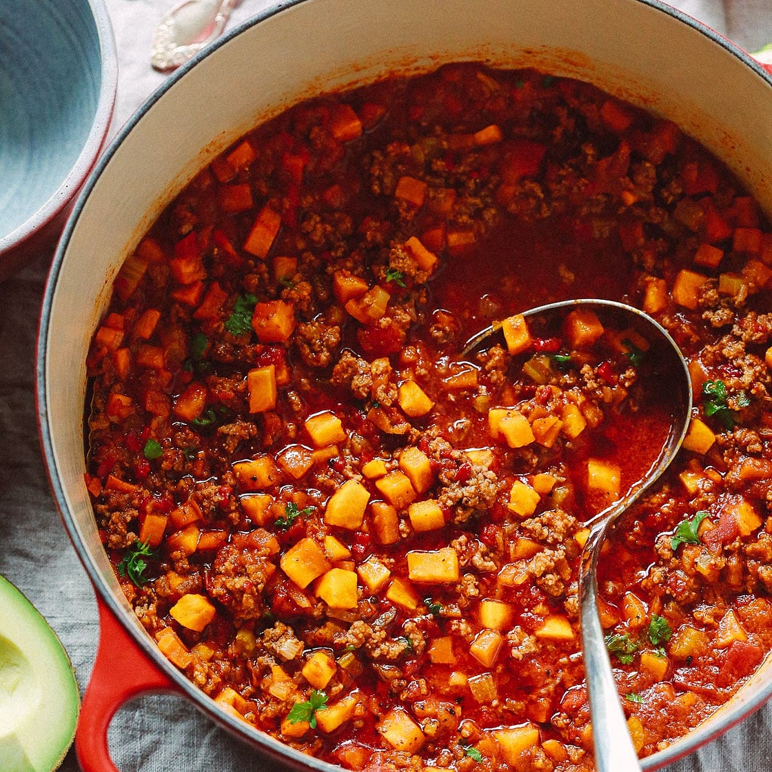 No Bean Whole30 Butternut Squash Chili