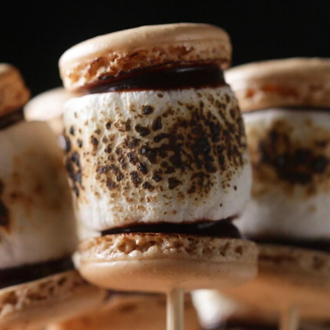 S’mores Macarons Recipe by Tasty