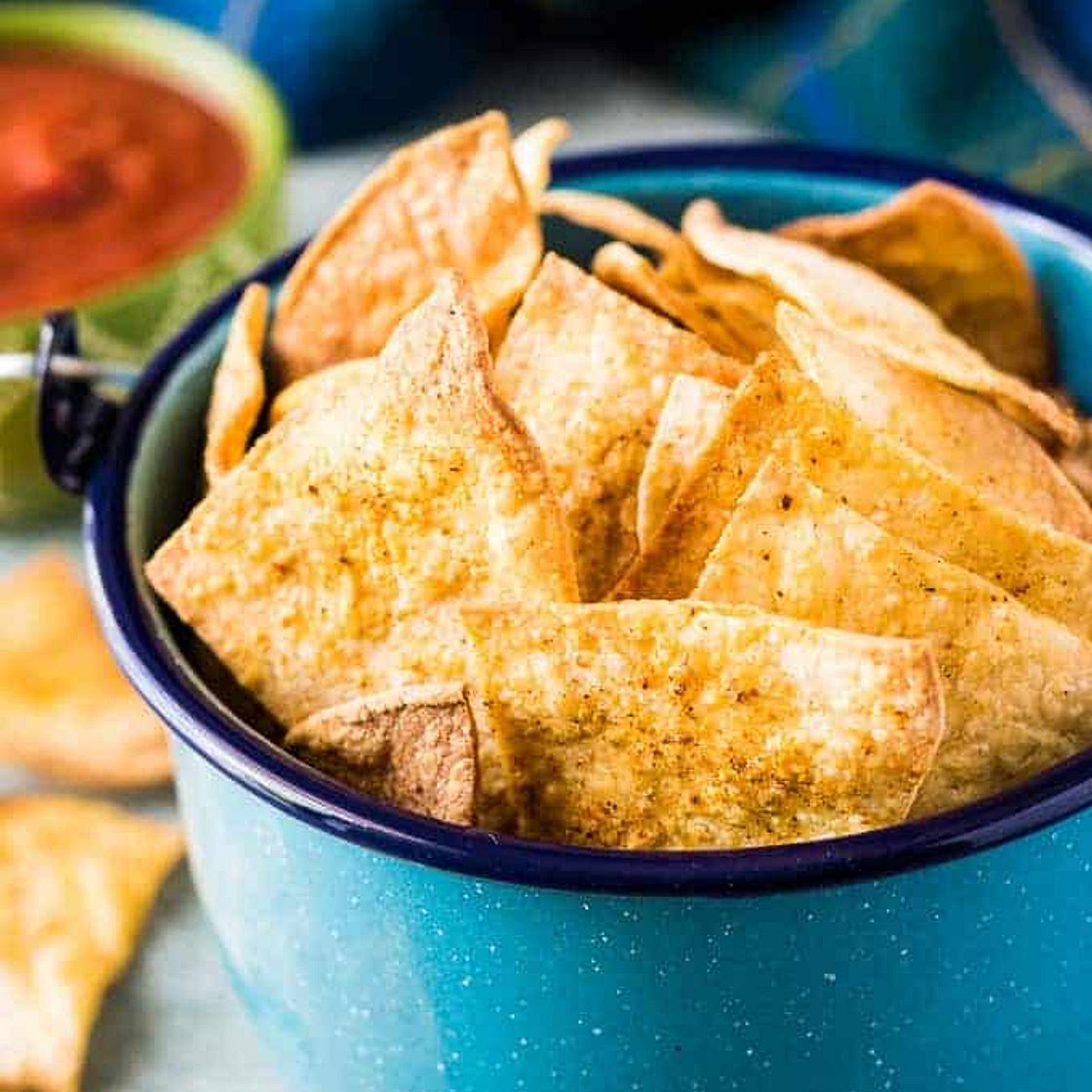 Air Fryer Tortilla Chips Recipe