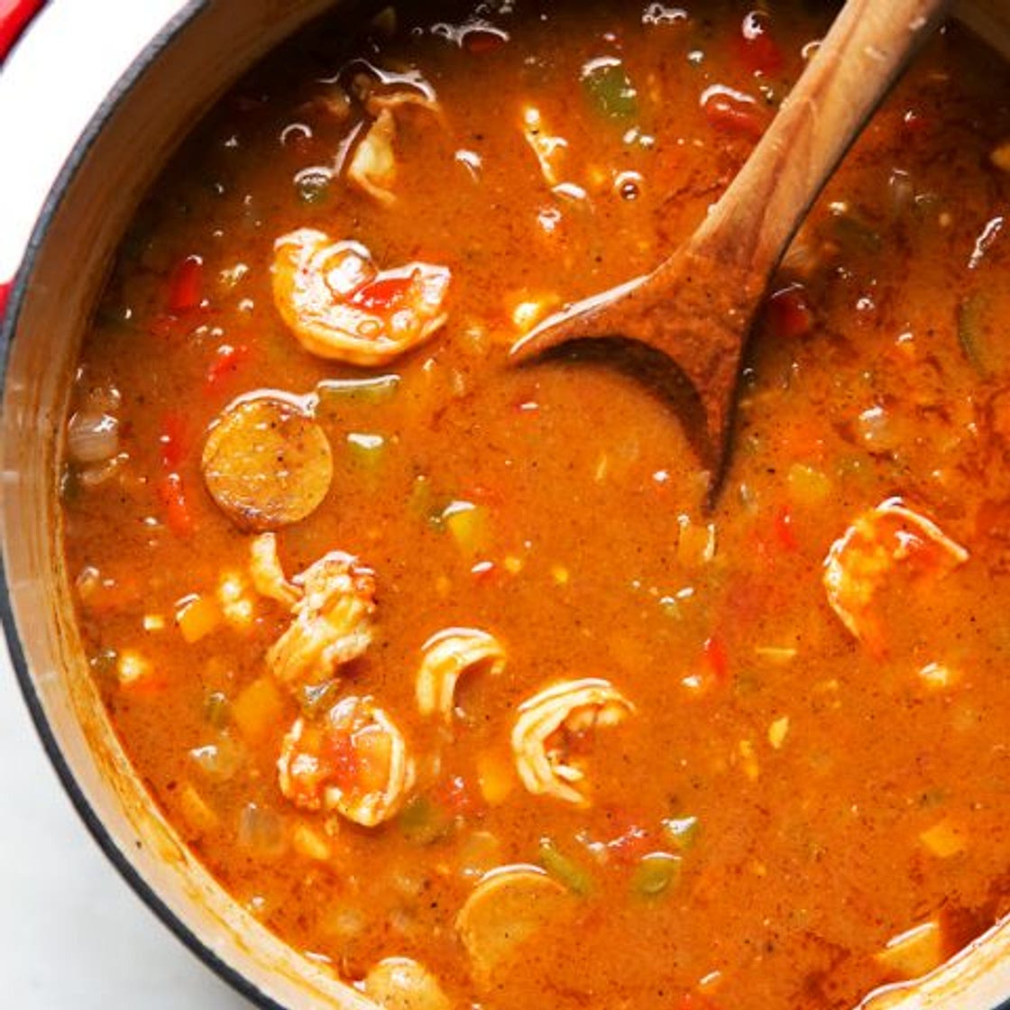 Nate- New Orleans Gumbo with Shrimp and Sausage