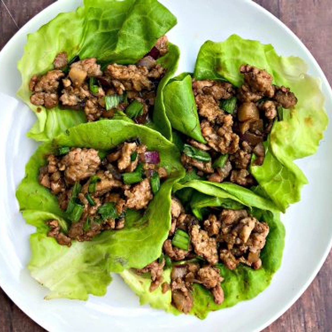 Easy, Keto Low-Carb PF Chang’s Chicken Lettuce Wraps with Video
