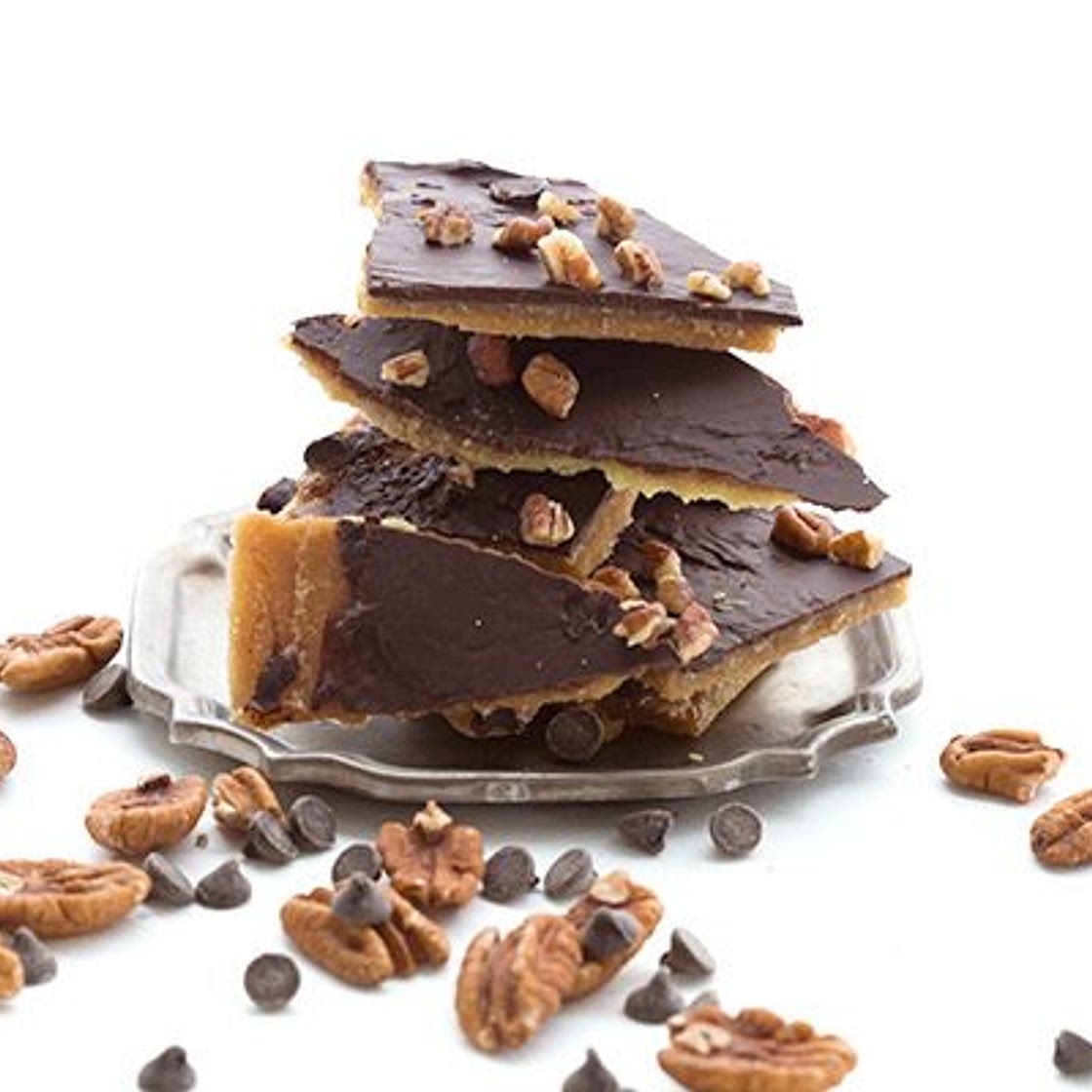 Low Carb Cracker Toffee