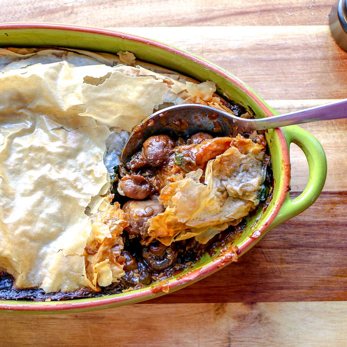 Mushroom Pot Pie
