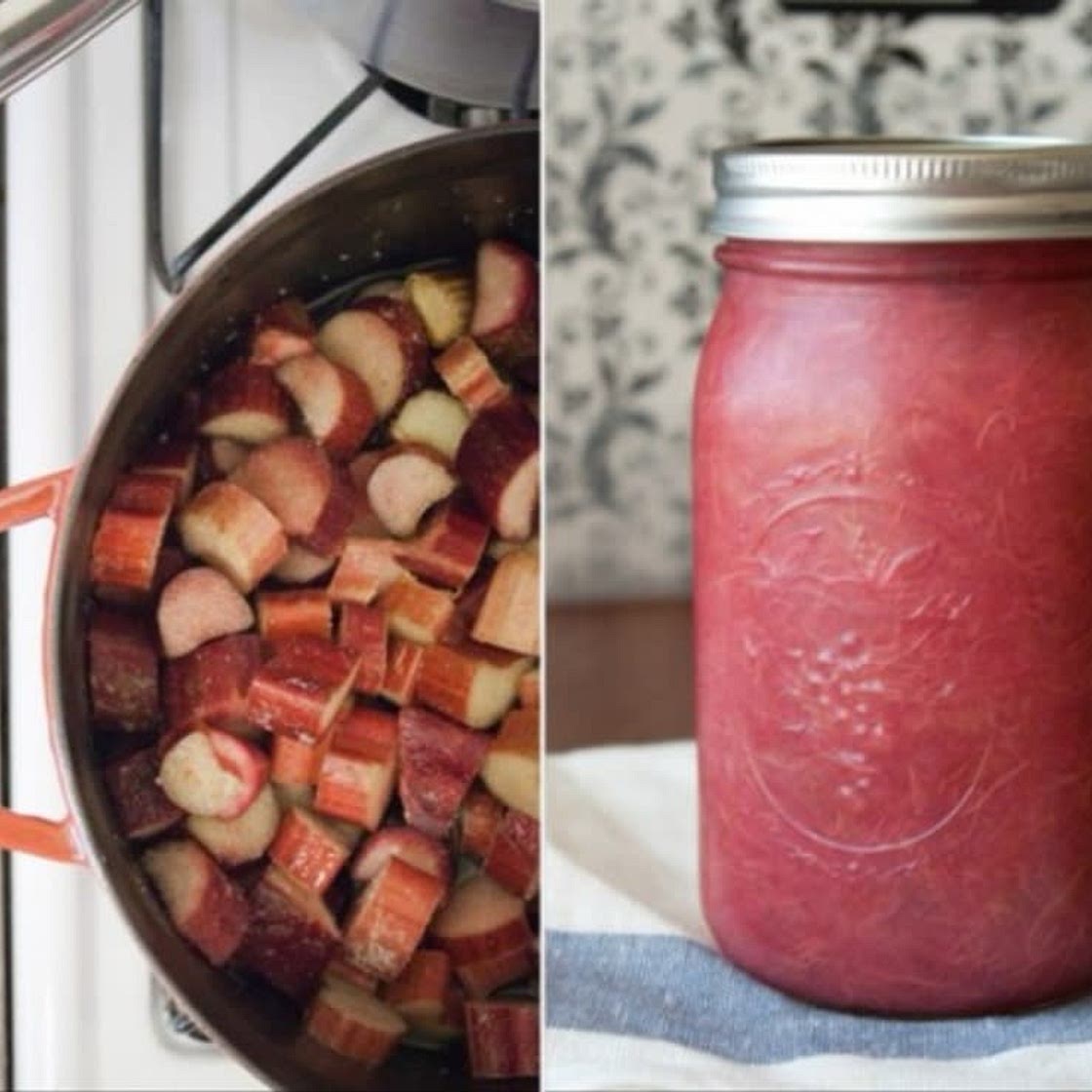 Simple Rhubarb Compote