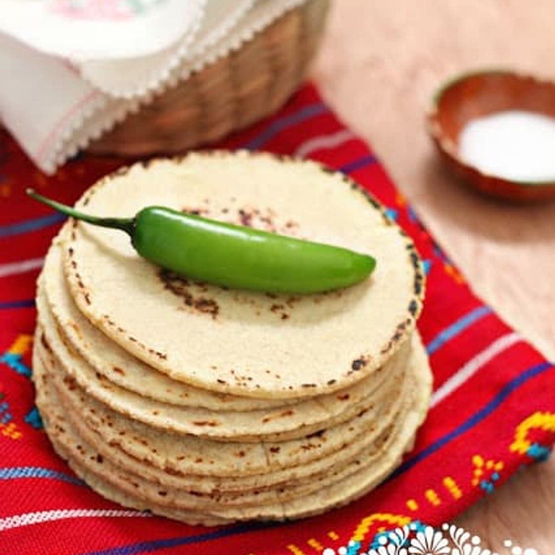 Homemade Corn Tortillas