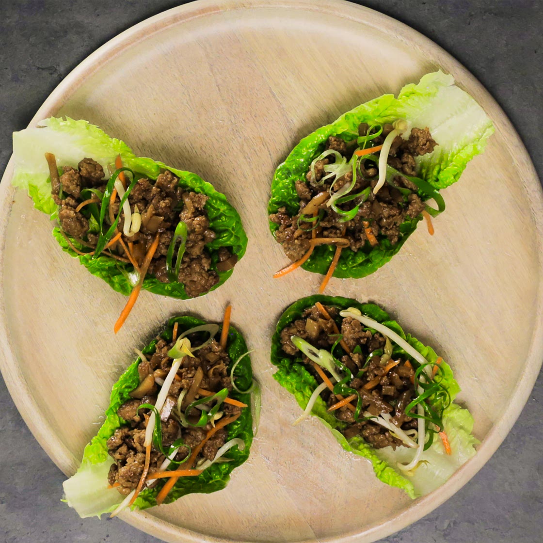 Pork san choy bau
