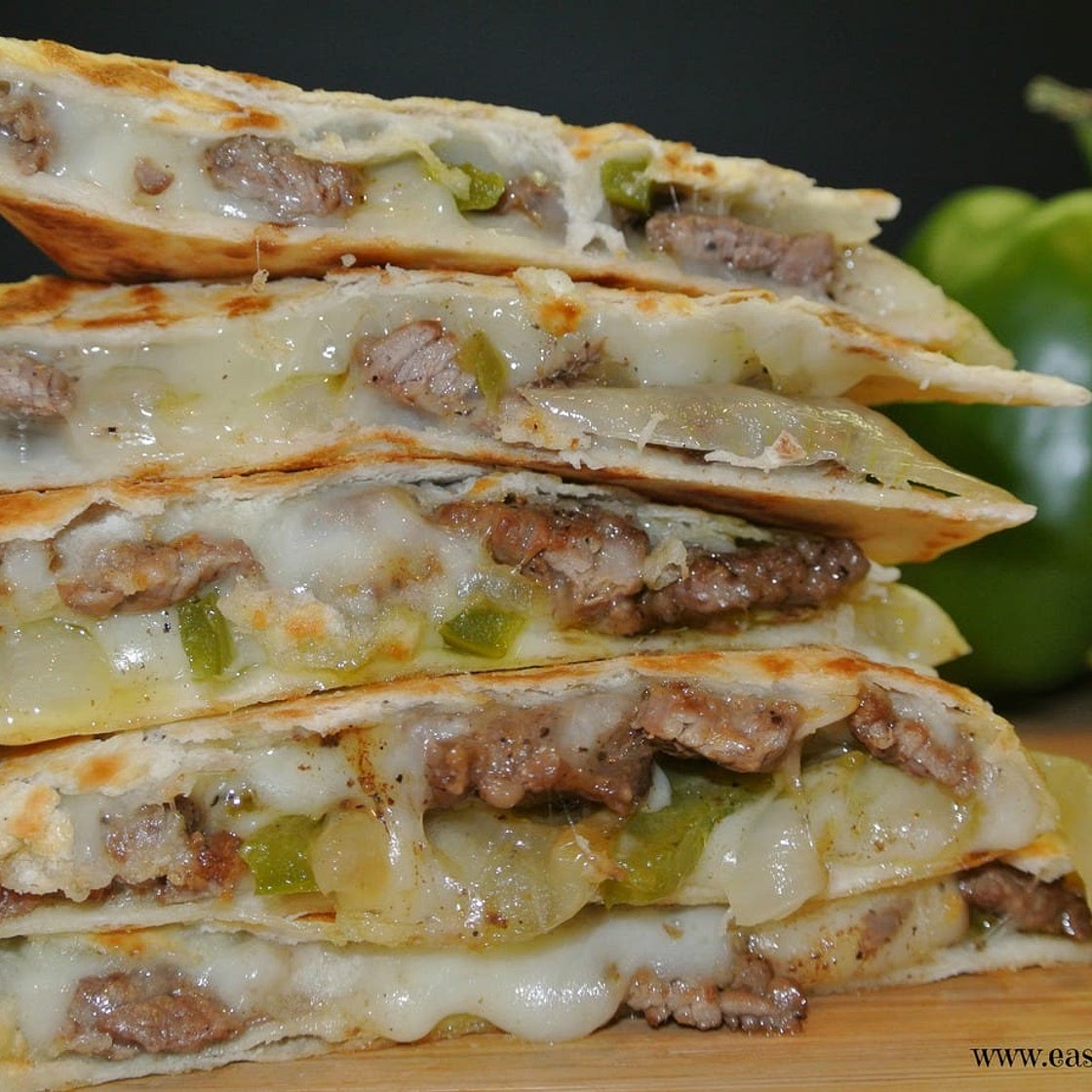 Cheese Steak Quesadillas