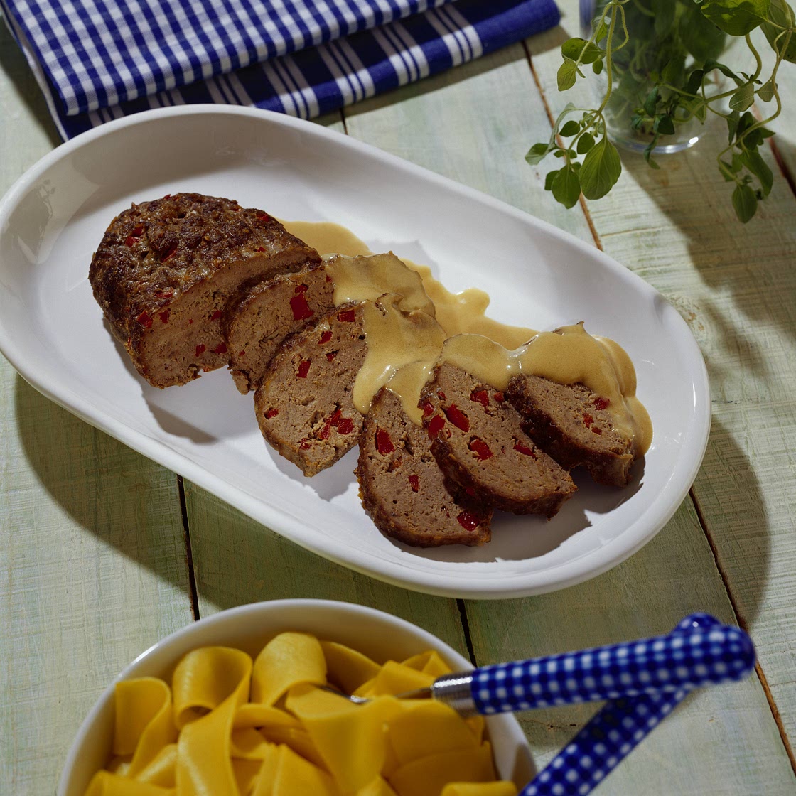 Paprika-Hackbraten